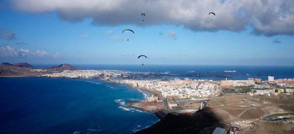 Skärmflygning i Los Giles Skärmflygning på Gran Canaria
